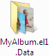 figure : dossier MyAlbum. el1. Data 